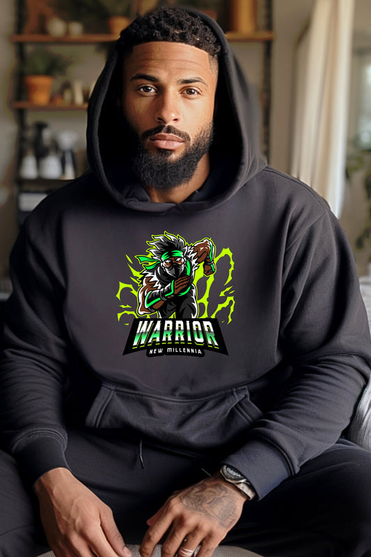 Emerald Ninja - Black Hoodie Sweatshirt