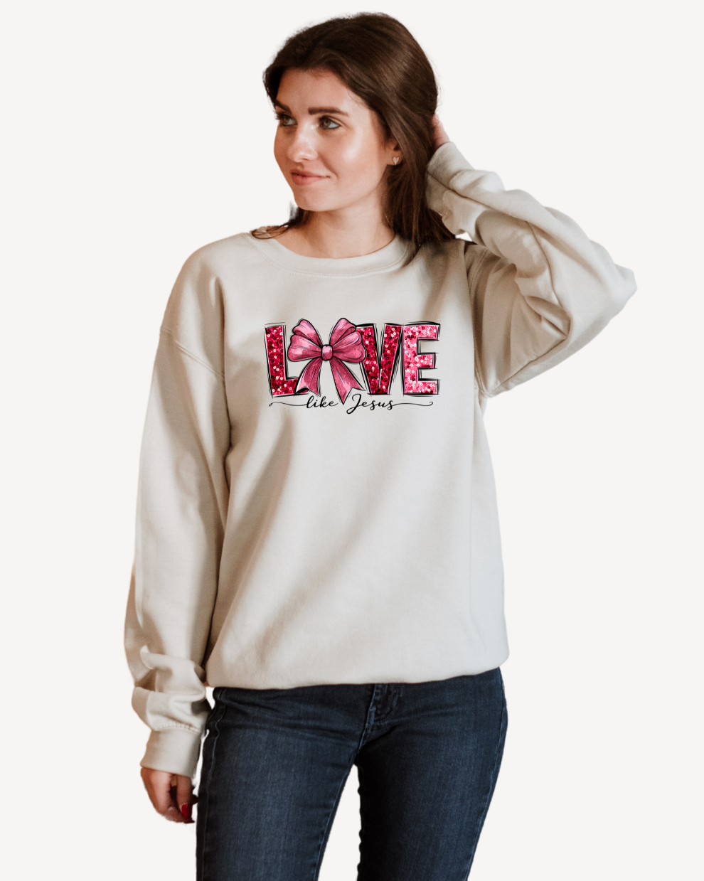 Love Like Jesus    - Sand Sweatshit