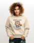 Not Clumsy Cat LOL - Sand Sweatshirt