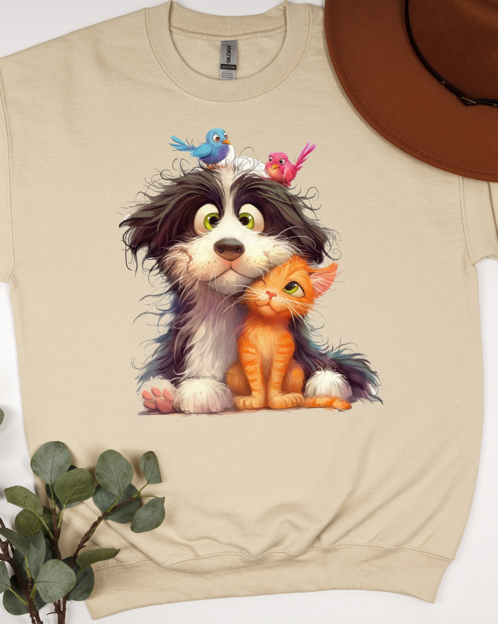 Paws & Pals Sweatshirt - Sand Sweatshirt