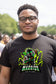 Emerald Ninja - Black Tshirt