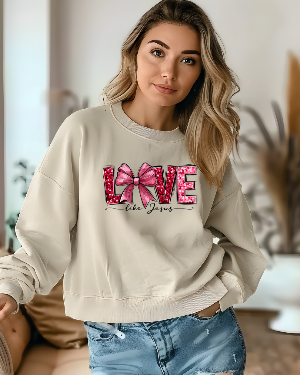 Love Like Jesus    - Sand Sweatshit