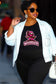 Rose Ninja - Black Tshirt