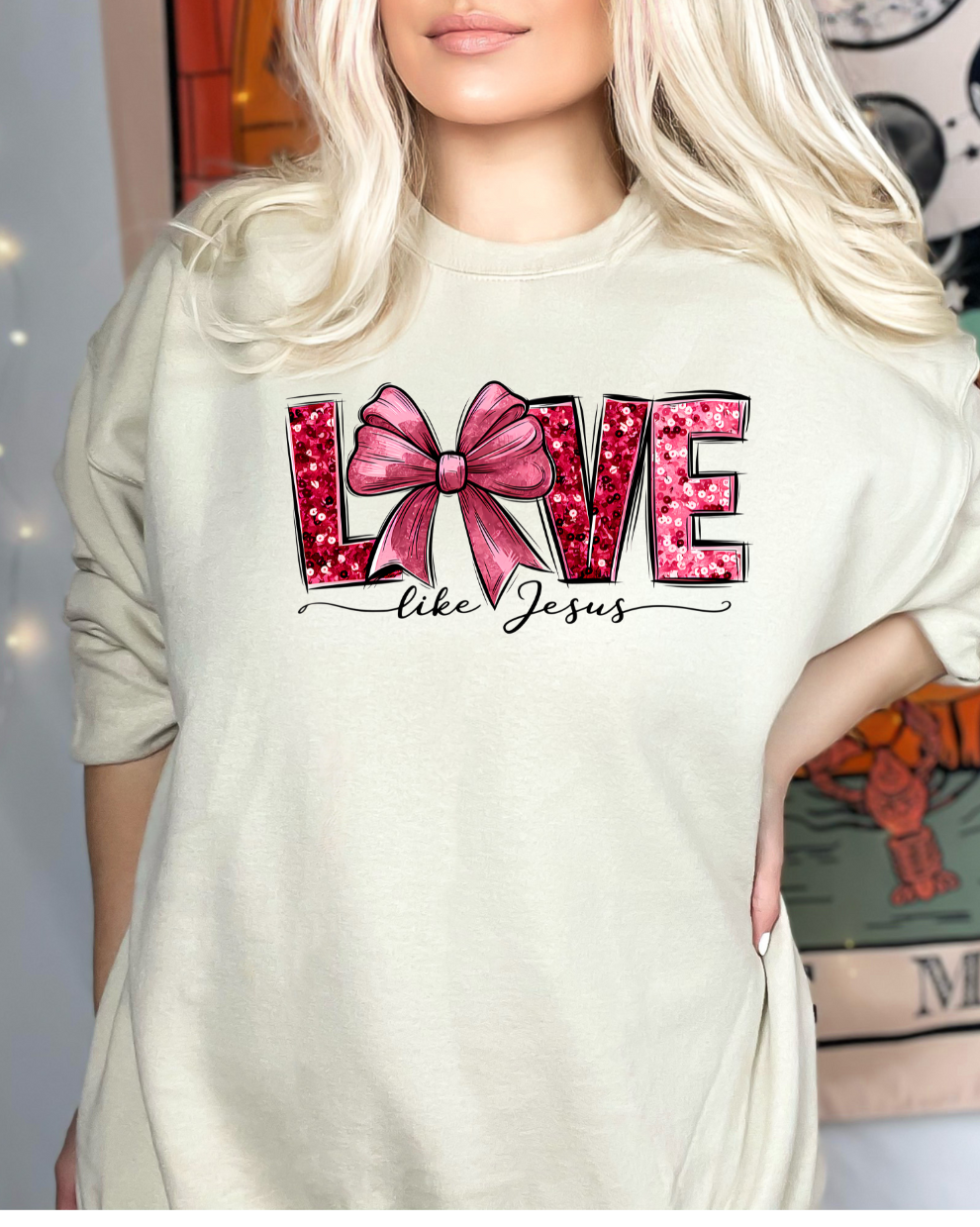 Love Like Jesus    - Sand Sweatshit