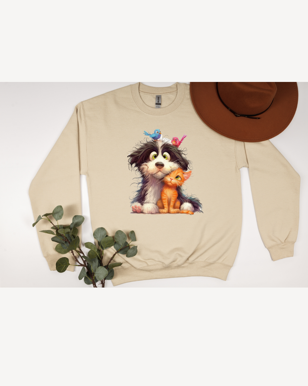 Paws & Pals Sweatshirt - Sand Sweatshirt