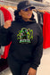 Emerald Ninja - Black Hoodie Sweatshirt