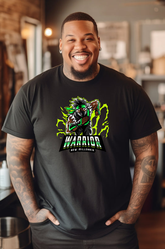 Emerald Ninja - Black Tshirt