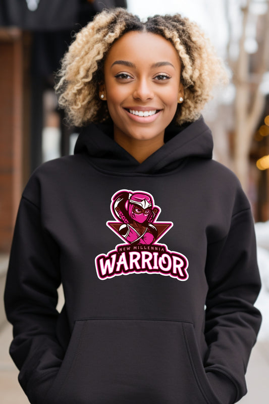 Rose Ninja - Black Hoodie Sweatshirt
