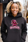 Rose Ninja - Black Hoodie Sweatshirt