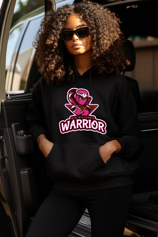 Rose Ninja - Black Hoodie Sweatshirt