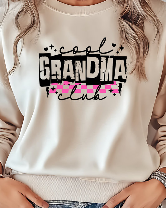 Certified Cool Grandma - Sand Sweatshirt