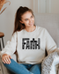 FAITH Bible Verse - Sand Sweatshirt