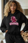 Rose Ninja - Black Hoodie Sweatshirt