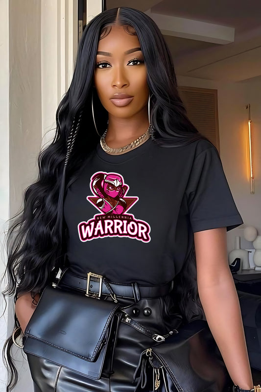 Rose Ninja - Black Tshirt