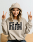 FAITH Bible Verse - Sand Sweatshirt