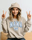 Mama Floral Blue - Sand Sweatshirt