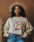 Made to Worship Retro  - Sand Sweatshirt