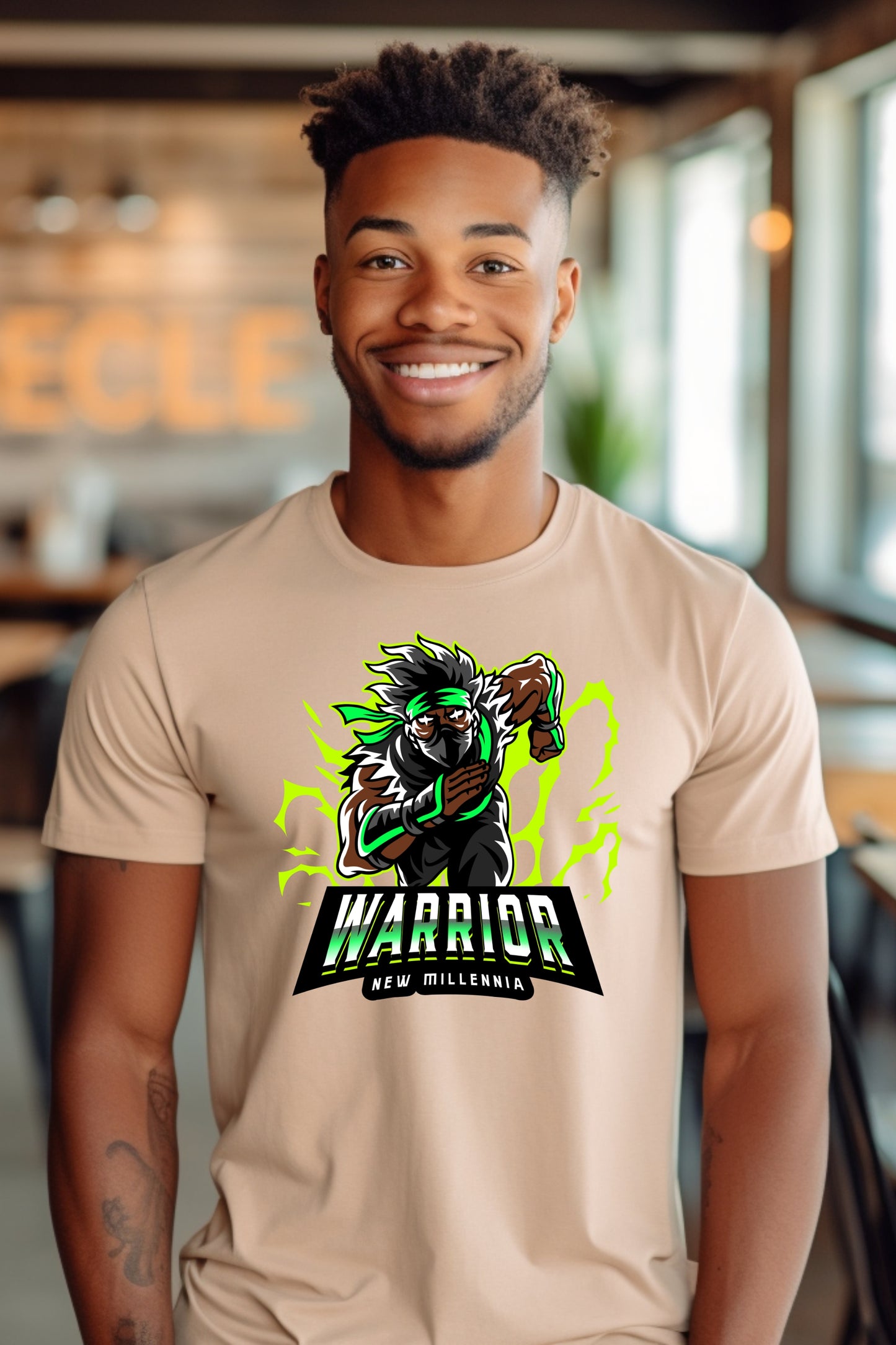 Emerald Ninja - Sand Tshirt
