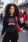 Rose Ninja - Black Hoodie Sweatshirt