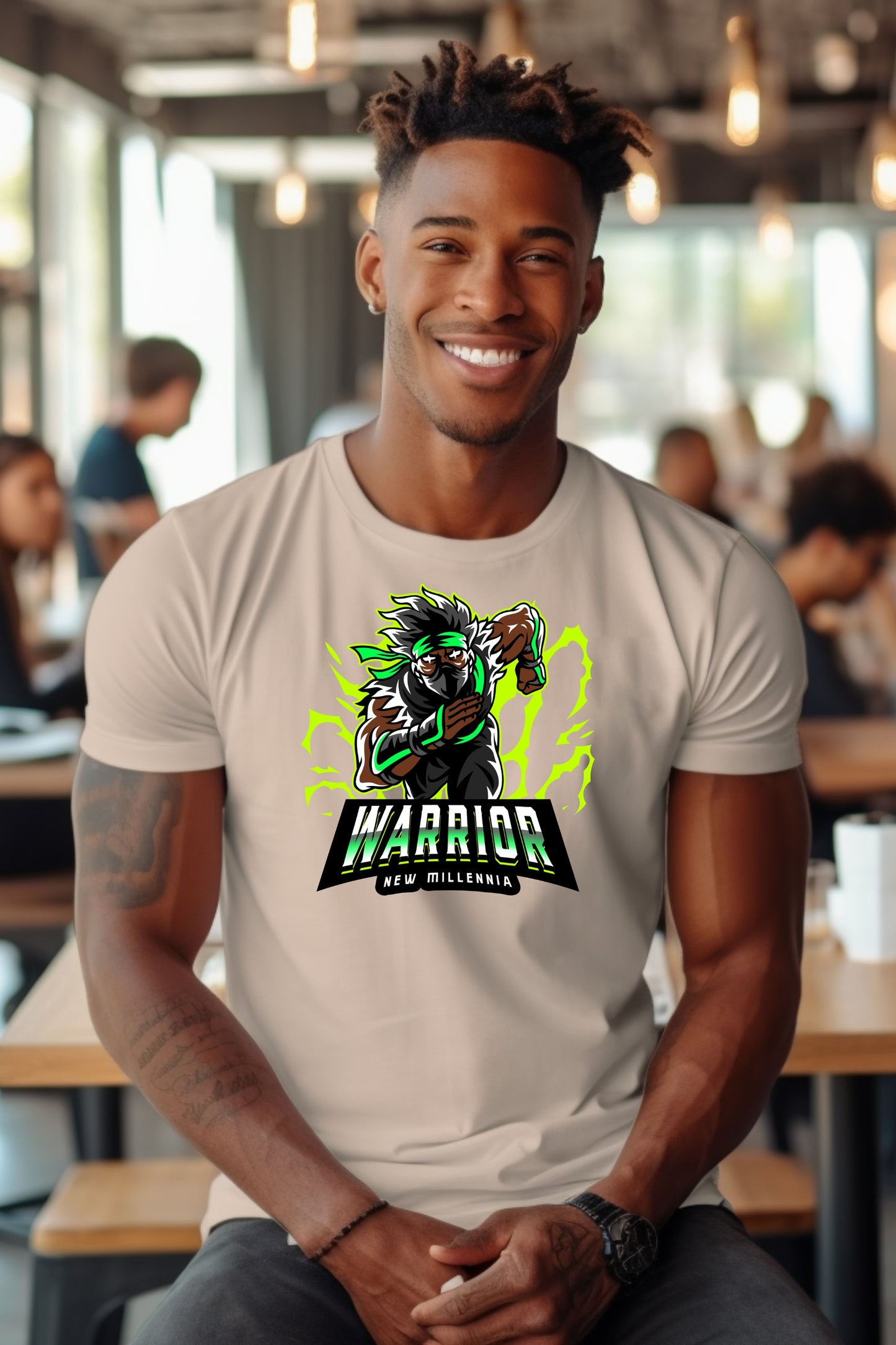 Emerald Ninja - Sand Tshirt