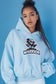 Blue Ninja - Light Blue Hoodie Sweatshirt