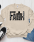 FAITH Bible Verse - Sand Sweatshirt