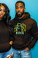 Emerald Ninja - Black Hoodie Sweatshirt