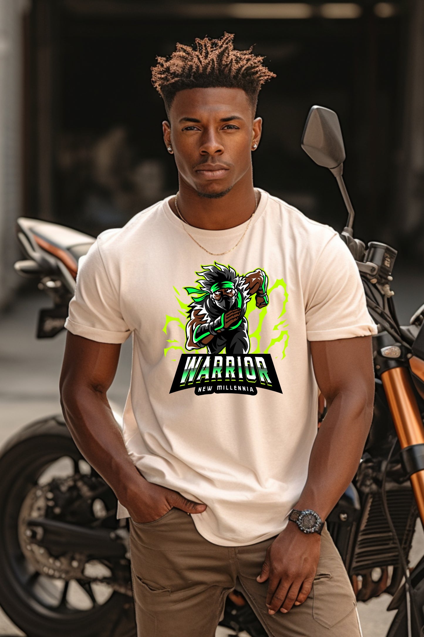Emerald Ninja - Sand Tshirt