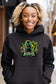 Emerald Ninja - Black Hoodie Sweatshirt