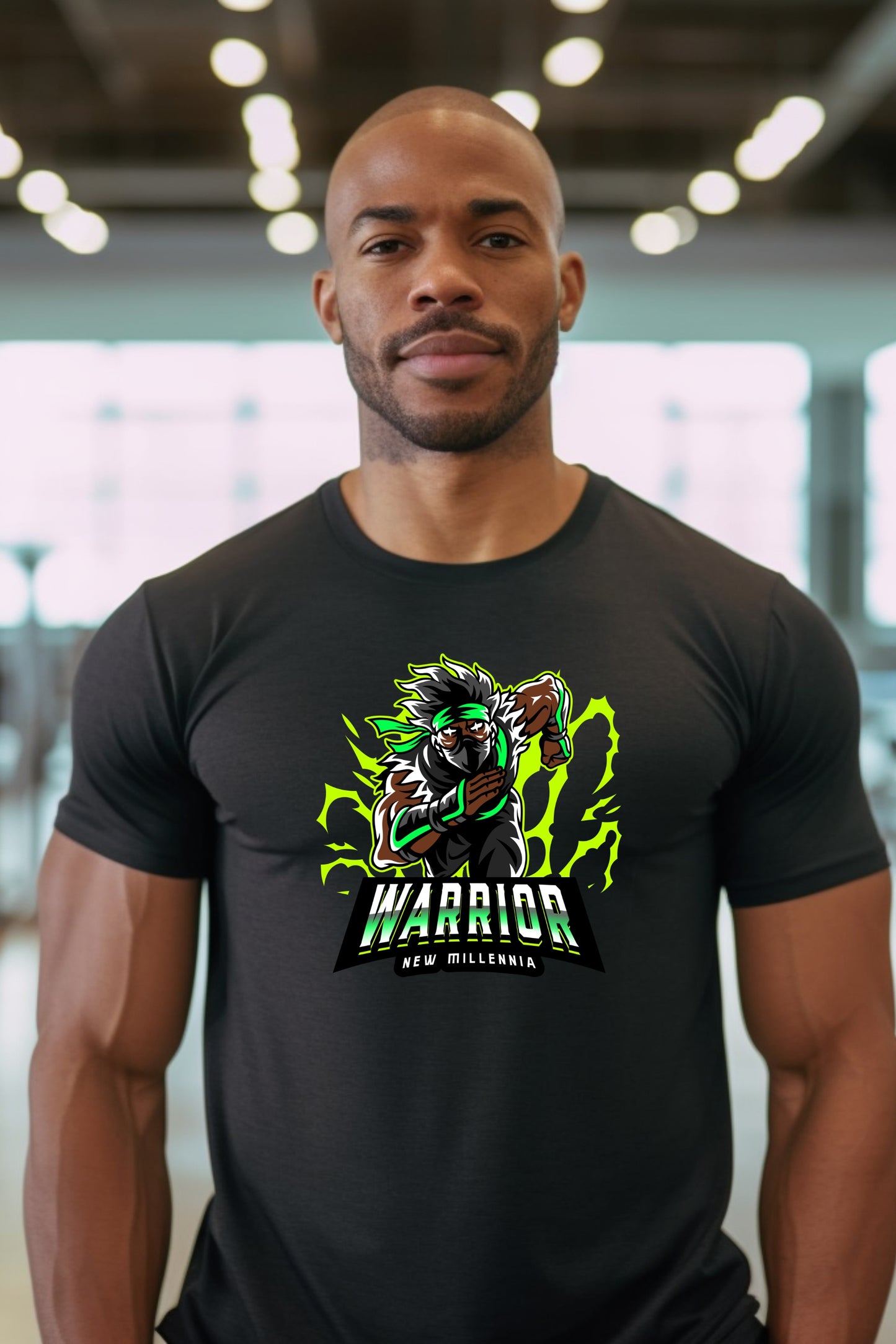 Emerald Ninja - Black Tshirt