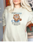 Not Clumsy Cat LOL - Sand Sweatshirt