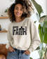 FAITH Bible Verse - Sand Sweatshirt